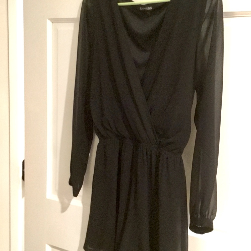 EXPRESS Sheer Romper